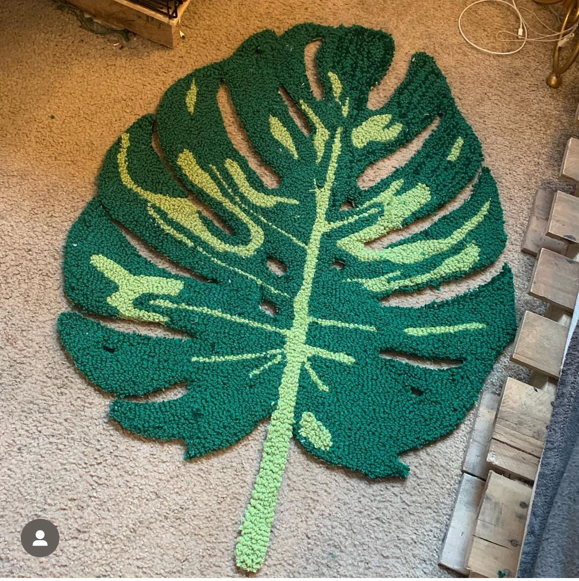 Monstera Deliciosa Rug